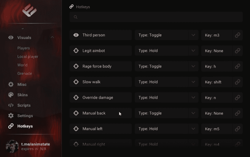 Enigma Hotkeys